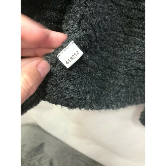 Loft outlet by Anne Taylor Petite grey cardigan XPS, open front EUC - Picture 2 of 8